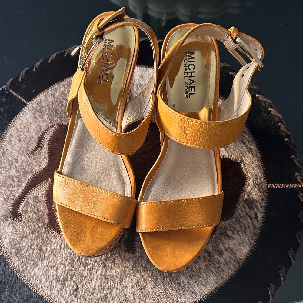 MICHAEL Michael Kors Tan Sandals